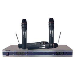 Pyle PDW-M5500 4-Channel VHF Wireless Microphone System