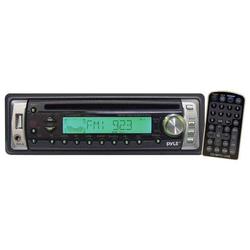 Pyle PLCDUSMP74 Car Audio Player - CD-R, Flash Drive - CD-DA, MP3 - LCD - 4 - 180W - FM, AM