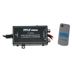 Pyle PLMD-9 110-Channel Wired FM Stereo/FM Modulator