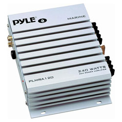 Pyle PLMR-A120 2-Channel 400-Watt Waterproof Marine Amplifier