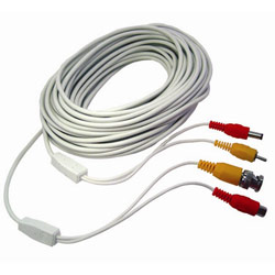 DIGITAL PERIPHERAL SOLUTIONS Q-See 120ft RCA A/V Power Extension Cable with Gender Changer