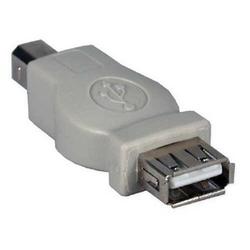 QVS USB Adapter - Type A Female USB to Type B Male USB