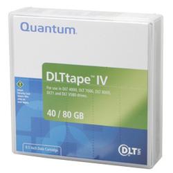 Quantum DLTtape IV Tape Cartridge - DLT DLTtapeIV - 40GB (Native)/80GB (Compressed) DLT 8000, 35GB (Native)/70GB (Compressed) DLT 7000, 20GB (Native)/40GB (Comp