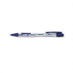 Pentel Of America Quickball™ Retractable Ballpoint Pen, Medium Point, Blue Ink (PENBK321C)