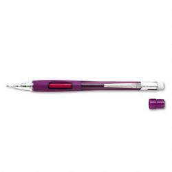 Pentel Of America Quicker Clicker™ Automatic Pencil, .9mm Lead, Transparent Burgundy Barrel (PENPD349TB)