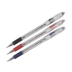 Pentel Of America RSVP Ballpoint Pen,Medium Point,2Count,BK Ink/Clear Barrel (PENBK91BP2A)