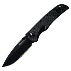 Cold Steel Recon 1, Zytel Handle, Spear Point, Black Blade, Comboedge