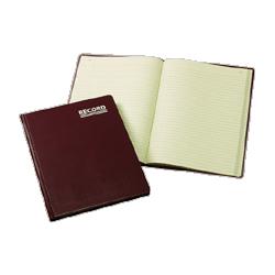Tops Business Forms Record Book,300 Pages,Account Ruled,10-3/8 x8-3/8,Cover RD (TOPR24223)