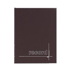 Rediform Office Products Record/Margin Book, 80 Pages, 9-1/4 x7 , Maroon Cover (RED56401)