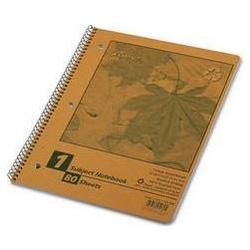 Ampad/Divi Of American Pd & Ppr Recycled Autumn Leaf Wirebound Notebook, 3-Hole, 1-Subject, 80 Sheets (AMP25480)