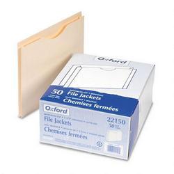 Esselte Pendaflex Corp. Recycled Manila File Jackets, Double-Ply Tab, 1-1/2 Expansion, Letter, 50/Box (ESS22150)