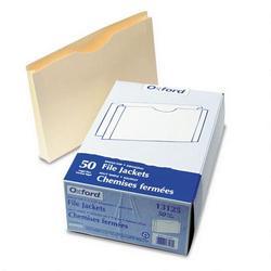 Esselte Pendaflex Corp. Recycled Manila File Jackets, Single-Ply Tab, 1-1/2 Exp., Legal, 50/Box (ESS13125)