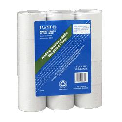 PM COMPANY Recycled Plain Paper Calculator Rolls, 2-1/4 x 150-Ft., 12 Rolls per Pack (PMC02835)
