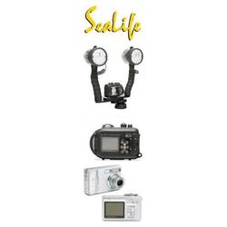 SeaLife Reefmaster DC500, 5.0 Mega-Pixel, 3X Optical Zoom Plus 4x Digital Zoom, Underwater Digital Camera Maxx Kit with Wide Angle lens and two SL960D External Flash