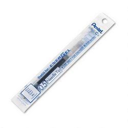 Pentel Of America Refill for EnerGel® Retractable/Deluxe Liquid Gel Pens, Fine/Needle Tip, Blue (PENLRN5C)