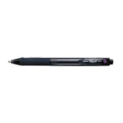 Zebra Pen Corp. Retractable Ballpoint Pen, 1.6 mm, Soft Rubber Grip, Black (ZPC23110)
