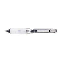 Pentel Of America Retractable Ballpoint Pen,Medium Point,Silver Barrel,Black Ink (PENBW40ZA)