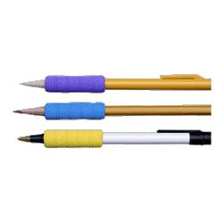 Tatco Ribbed Pencil Cushions, 1-3/4 Long, 50/BX, Assorted Colors (TCO19711)