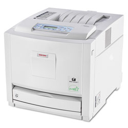 RICOH LASER (PRINTERS) Ricoh Aficio CL3500N Laser Printer - Color Laser - 22 ppm Mono - 22 ppm Color - PC, Mac