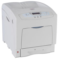 RICOH LASER (PRINTERS) Ricoh Aficio SP C410DN Laser Printer - Color Laser - 26 ppm Mono - 26 ppm Color - Fast Ethernet - PC, Mac