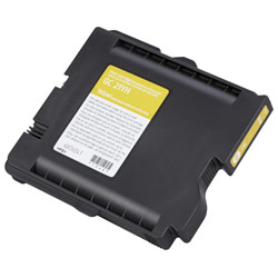 RICOH Ricoh Regular Yield Yellow Ink Cartridge For GX3000, GX3050N and GX5050N Printers - Yellow