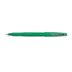 Pentel Of America Rolling Writer® Roller Ball Pen, 0.4mm, Medium Line, Green Ink (PENR100D)