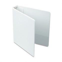Universal Office Products Round Ring Economy Vinyl View Binder, 1-1/2 Capacity, White (UNV20972)