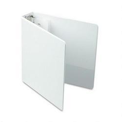 Universal Office Products Round Ring Economy Vinyl View Binder, 2 Capacity, White (UNV20982)