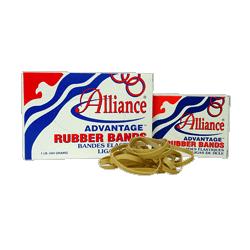 Alliance Rubber Rubber Bands, Size 33, 1/4 lb., 3-1/2 x 1/8 , Advantage (ALL26339)