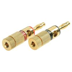 SCP Wire & Cable 928-B Gold-Plated Banana Plug