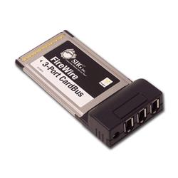 SIIG INC SIIG 1394 3-Port FireWire CardBus Adapter - 3 x IEEE 1394a - FireWire