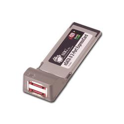 SIIG INC SIIG eSATA II 2-Port ExpressCard - 2 x 7-pin Serial ATA/300 External SATA - ExpressCard/34
