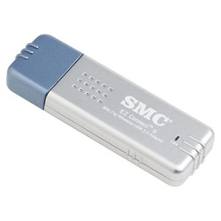 SMC EZ Connect SMCWUSB-G 2.4 GHz Wireless USB 2.0 Adapter
