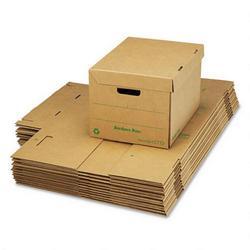 Fellowes Manufacturing STOR/FILE™ Storage Boxes with Attached Lid, Letter/Legal, 12wx15d, Kraft, 12/Ct (FEL12772)