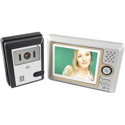 SVAT Electronics VISS7500 Hands-Free 2-Wire Color Video Intercom System with 5 LCD