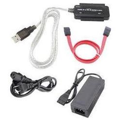 Sabrent USB 2.0 to IDE/SATA Cable for 2.5 / 3.5 / 5.25 Drive with Power Adapter USB-DSC5