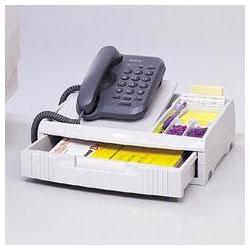 Safco Products Safco Telephone Stand Organizer - Charcoal, Gray