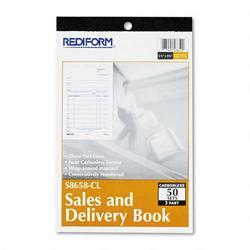 Rediform Office Products Sales & Delivery Book, Triplicate Style, 50 Sets per Book (REDS8658CL)