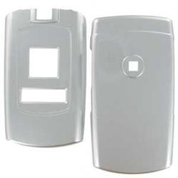 Wireless Emporium, Inc. Samsung A707 SYNC Silver Snap-On Protector Case Faceplate