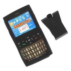 Wireless Emporium, Inc. Samsung Blackjack SGH-I607 Silicone Case w/Clip (Black)