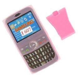 Wireless Emporium, Inc. Samsung Blackjack SGH-I607 Silicone Case w/Clip (Trans. Pink)