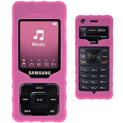 Wireless Emporium, Inc. Samsung M620 Upstage Silicone Case (Hot Pink)