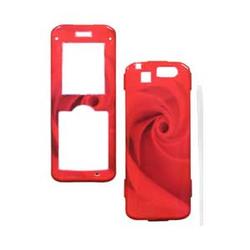 Wireless Emporium, Inc. Samsung T509 Red Rose Snap-On Protector Case Faceplate