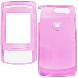 Wireless Emporium, Inc. Samsung T629 Trans. Hot Pink Snap-On Protector Case Faceplate