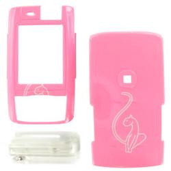 Wireless Emporium, Inc. Samsung t809 Pink w/Cat Snap-On Protector Case Faceplate