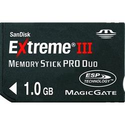 SanDisk 1GB Extreme III Memory Stick PRO - 120X - 1 GB