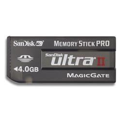 SanDisk 4GB Ultra II Memory Stick Pro - 4 GB