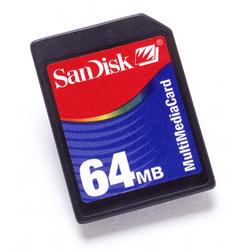 SanDisk 64MB MultiMedia Card - 64 MB