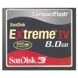 SanDisk 8GB Extreme IV CompactFlash Card - 8 GB
