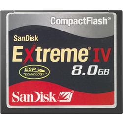 SanDisk Extreme IV 8GB CompactFlash Card - 8 GB